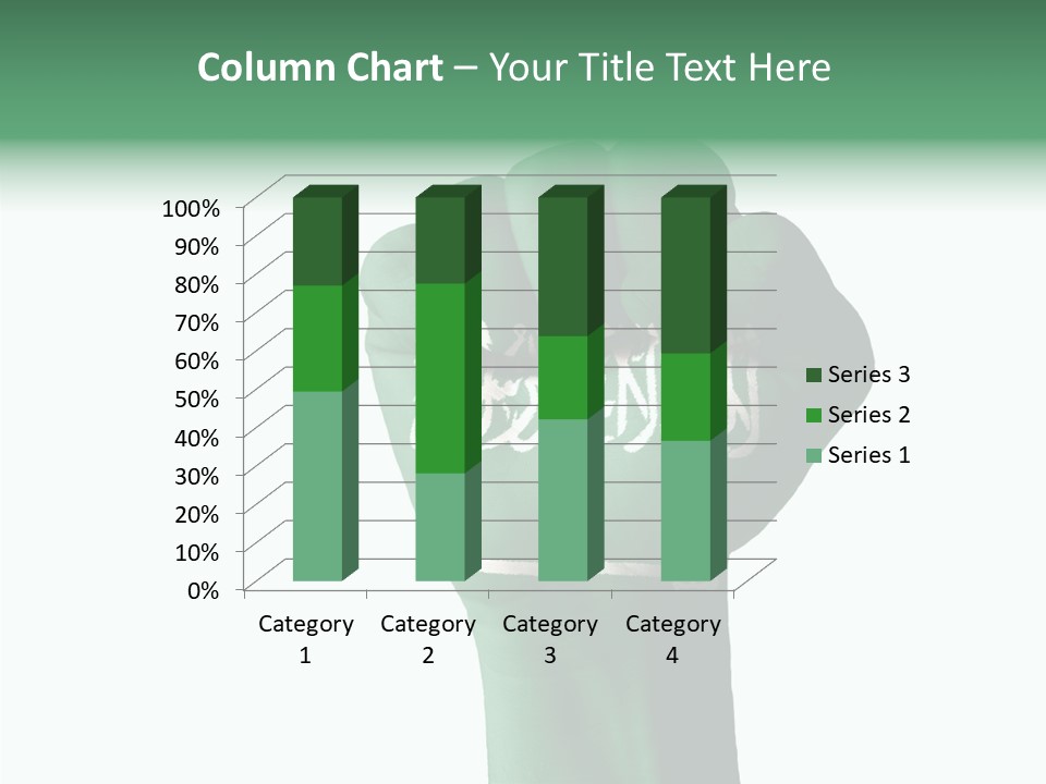 Supporter Pride Warrior PowerPoint Template