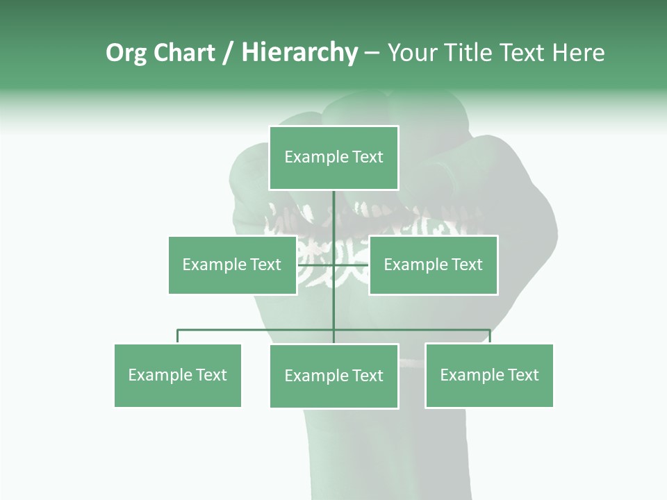 Supporter Pride Warrior PowerPoint Template
