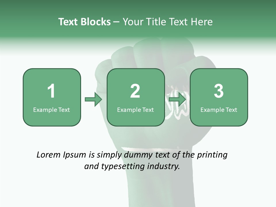 Supporter Pride Warrior PowerPoint Template