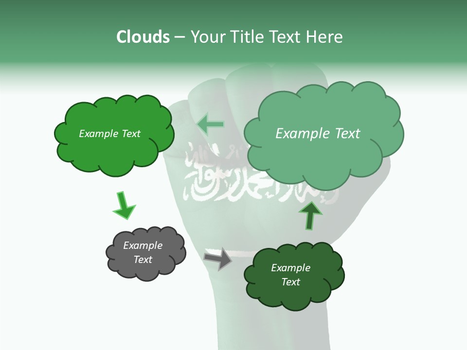 Supporter Pride Warrior PowerPoint Template