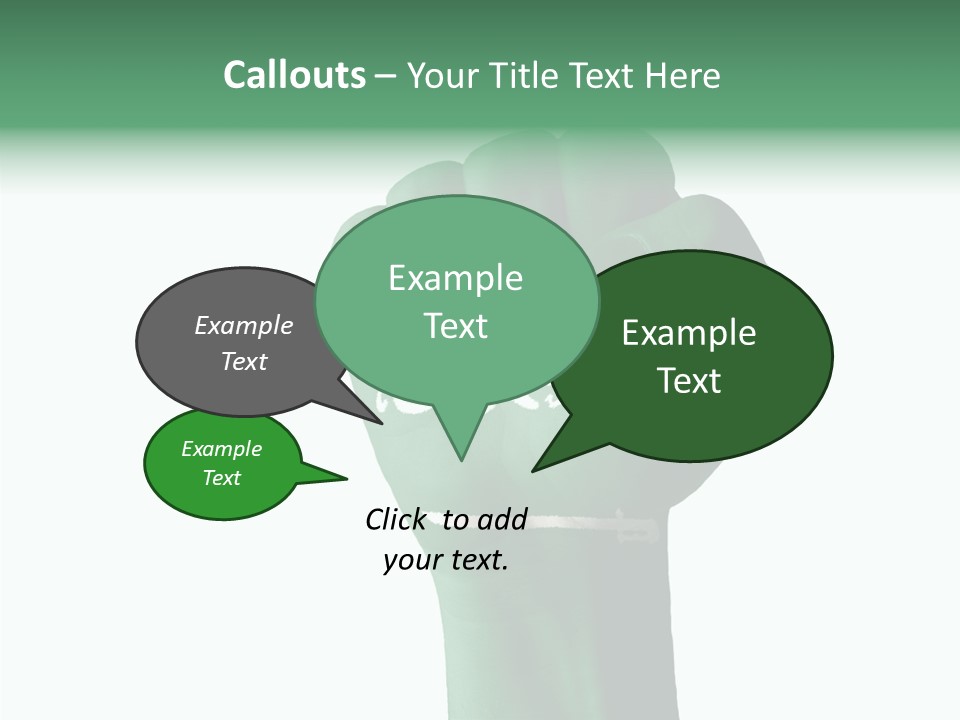 Supporter Pride Warrior PowerPoint Template