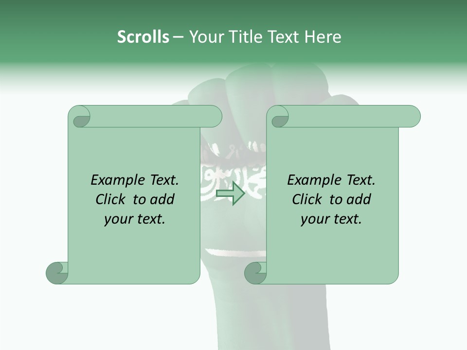 Supporter Pride Warrior PowerPoint Template
