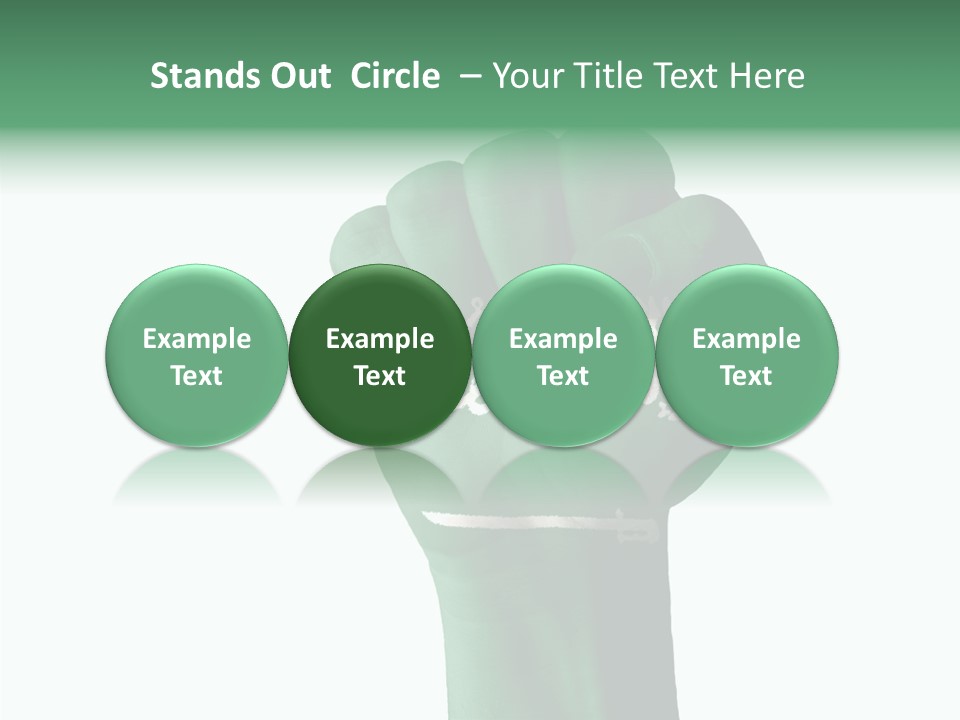 Supporter Pride Warrior PowerPoint Template