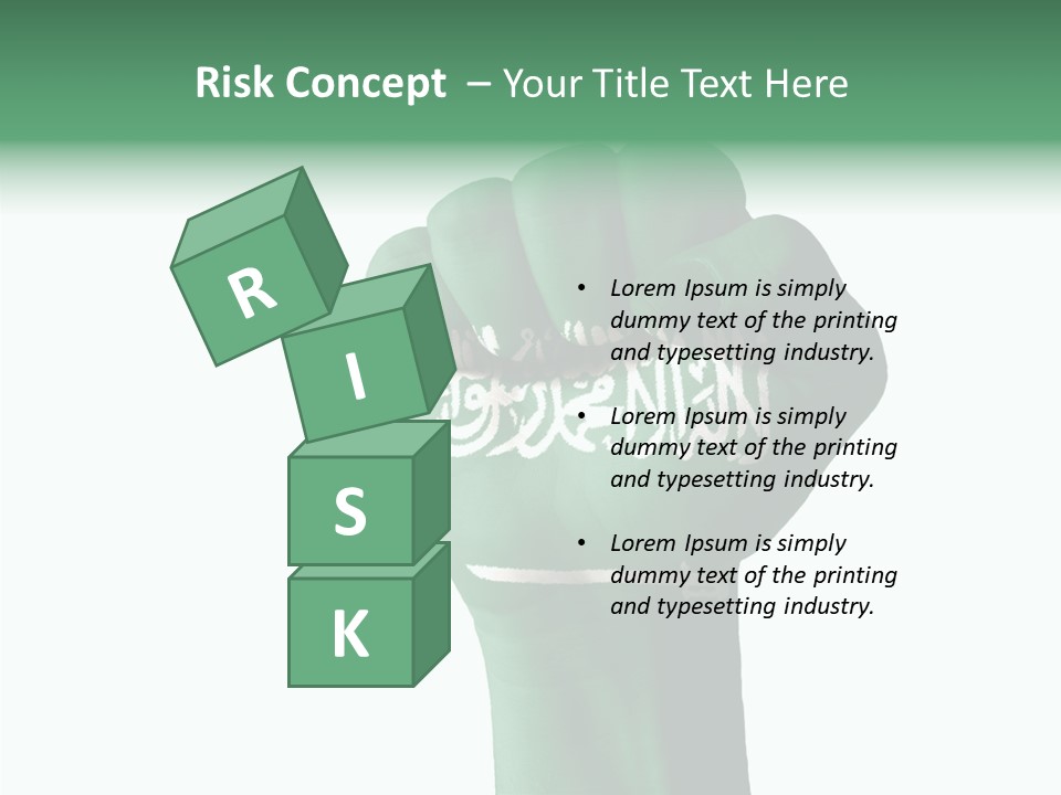 Supporter Pride Warrior PowerPoint Template