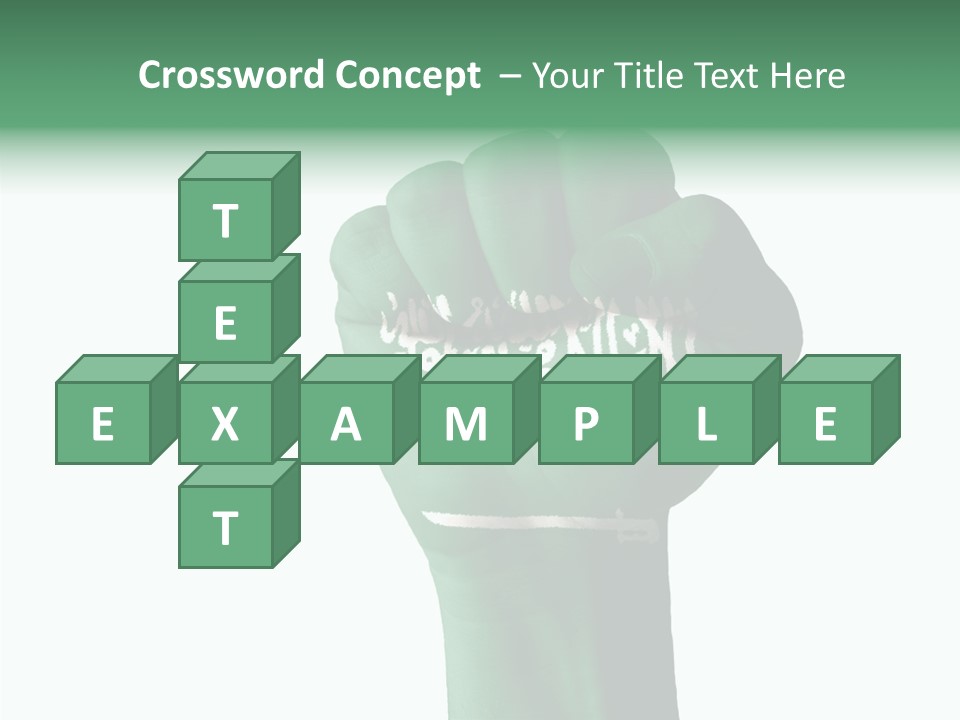 Supporter Pride Warrior PowerPoint Template