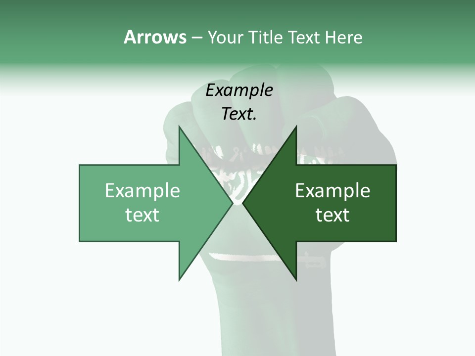 Supporter Pride Warrior PowerPoint Template