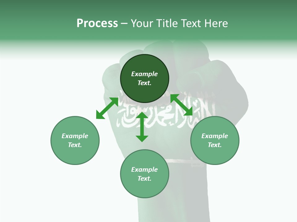 Supporter Pride Warrior PowerPoint Template