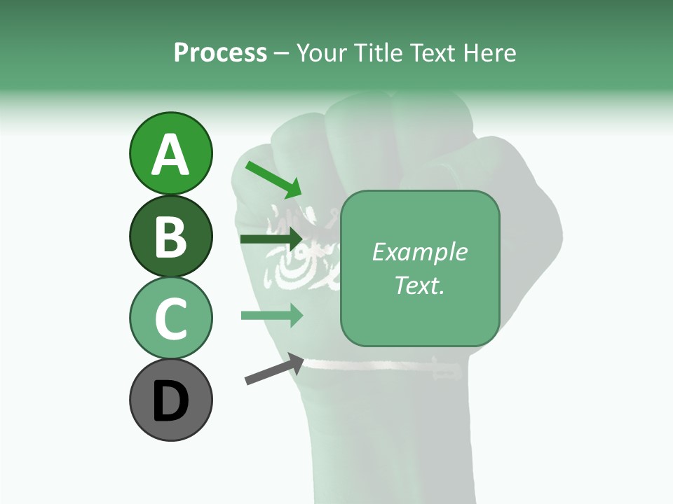 Supporter Pride Warrior PowerPoint Template