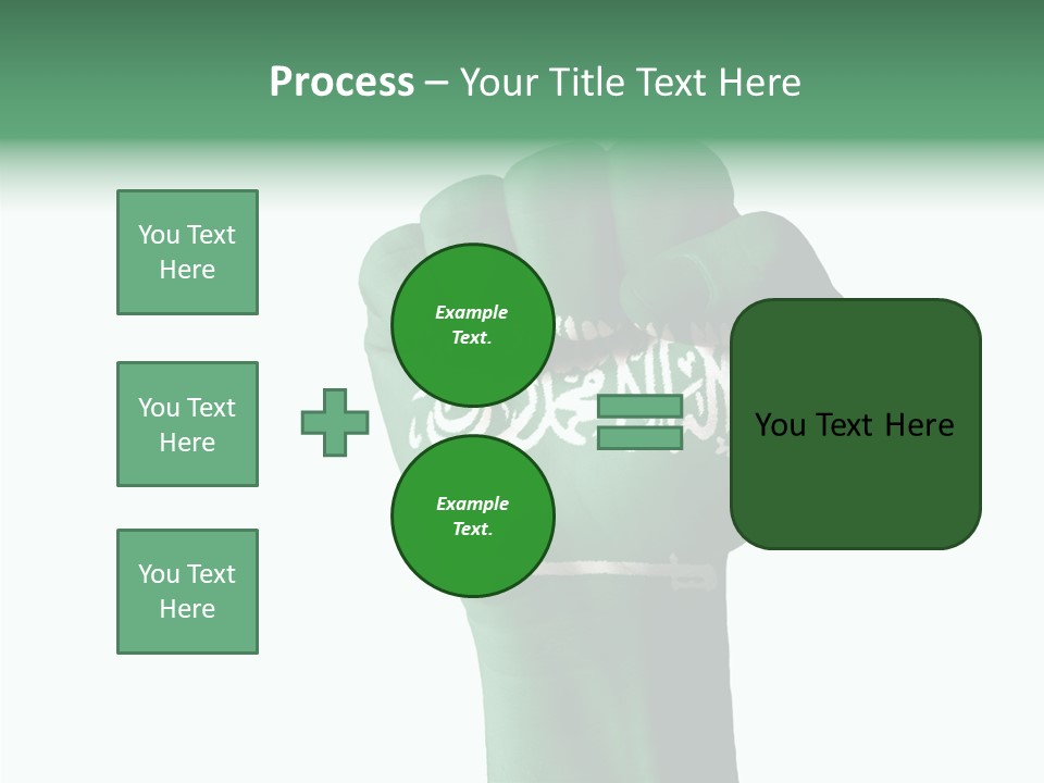 Supporter Pride Warrior PowerPoint Template