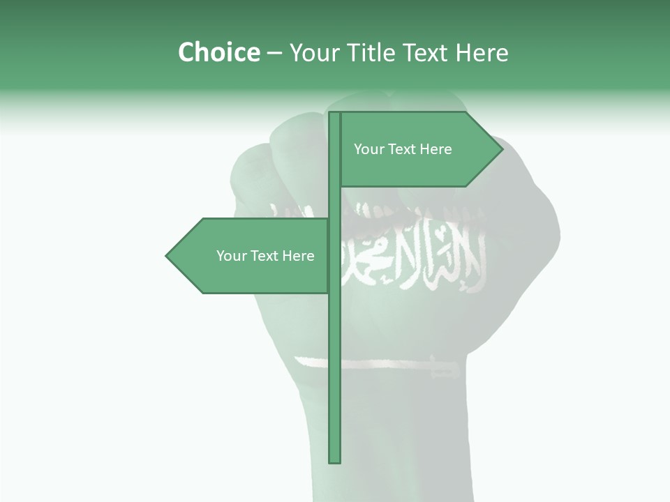 Supporter Pride Warrior PowerPoint Template