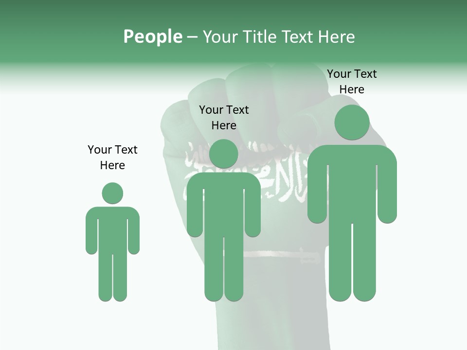 Supporter Pride Warrior PowerPoint Template