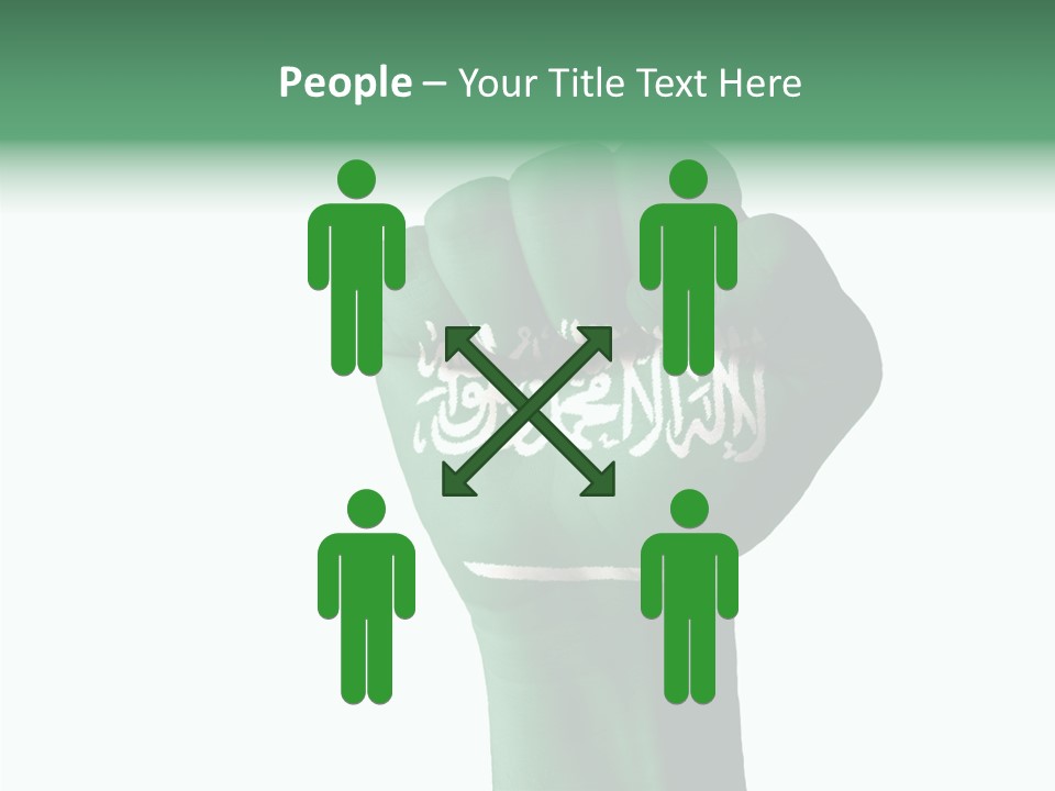 Supporter Pride Warrior PowerPoint Template