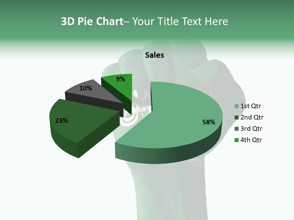 Supporter Pride Warrior PowerPoint Template