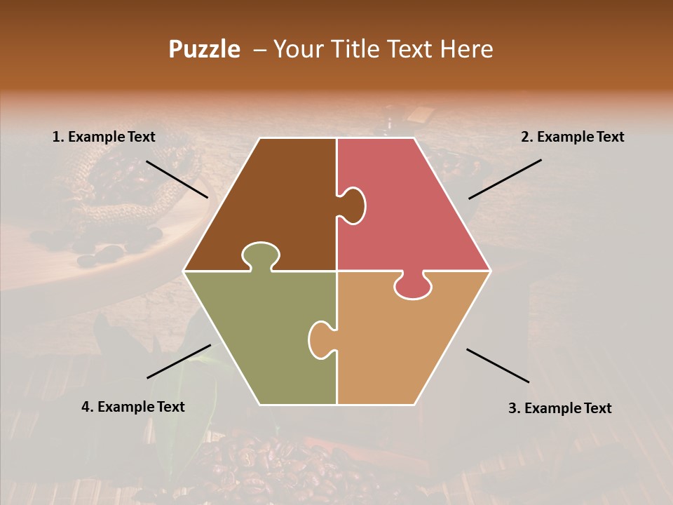 Collage Beverage Grinder PowerPoint Template