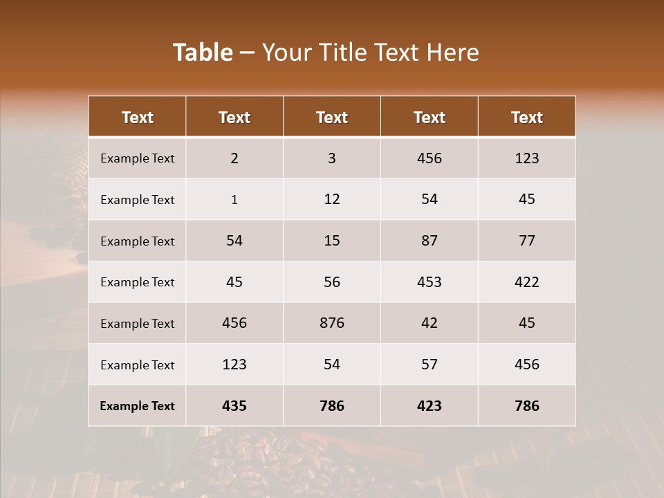 Collage Beverage Grinder PowerPoint Template