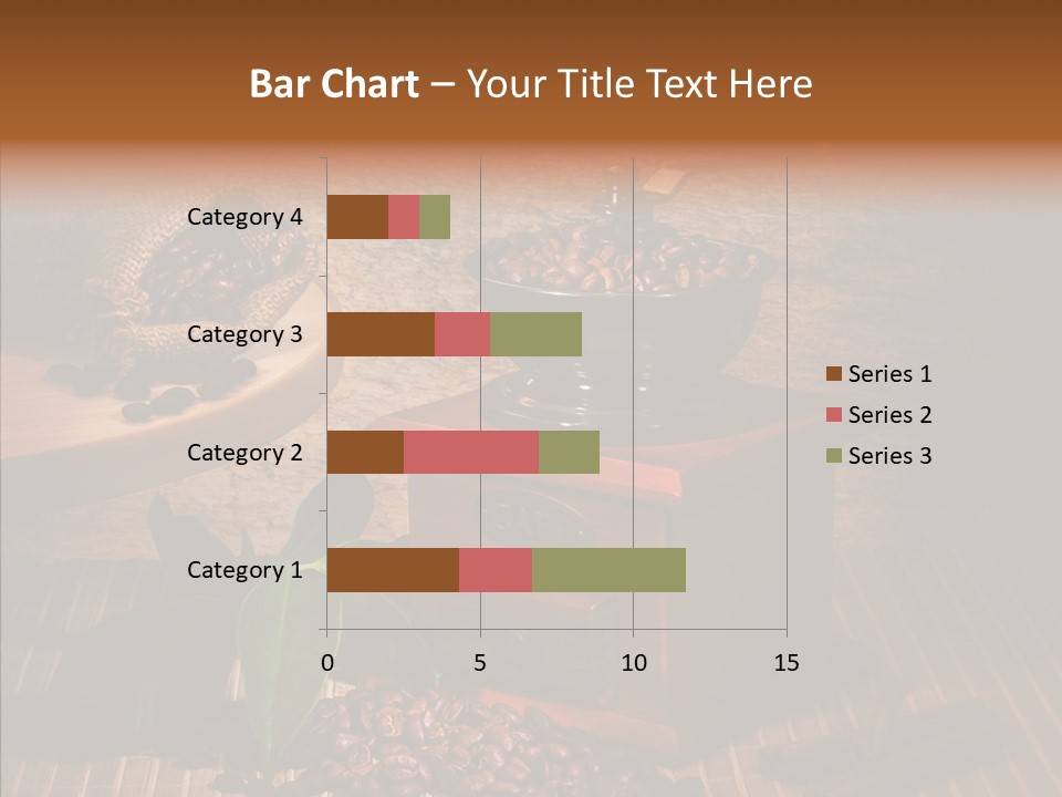 Collage Beverage Grinder PowerPoint Template