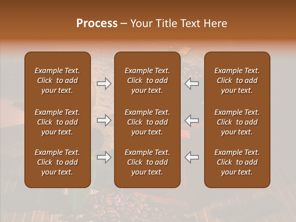 Collage Beverage Grinder PowerPoint Template