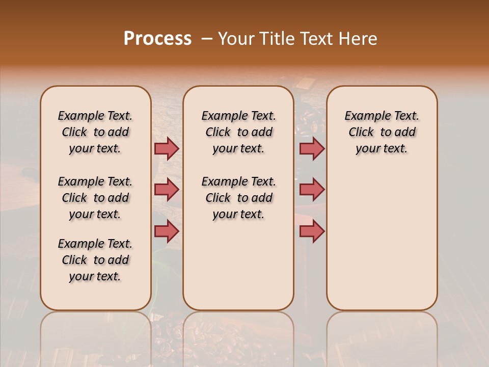 Collage Beverage Grinder PowerPoint Template