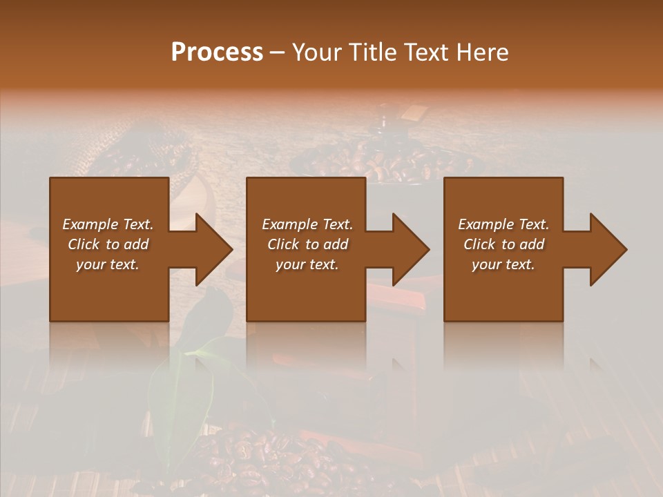 Collage Beverage Grinder PowerPoint Template