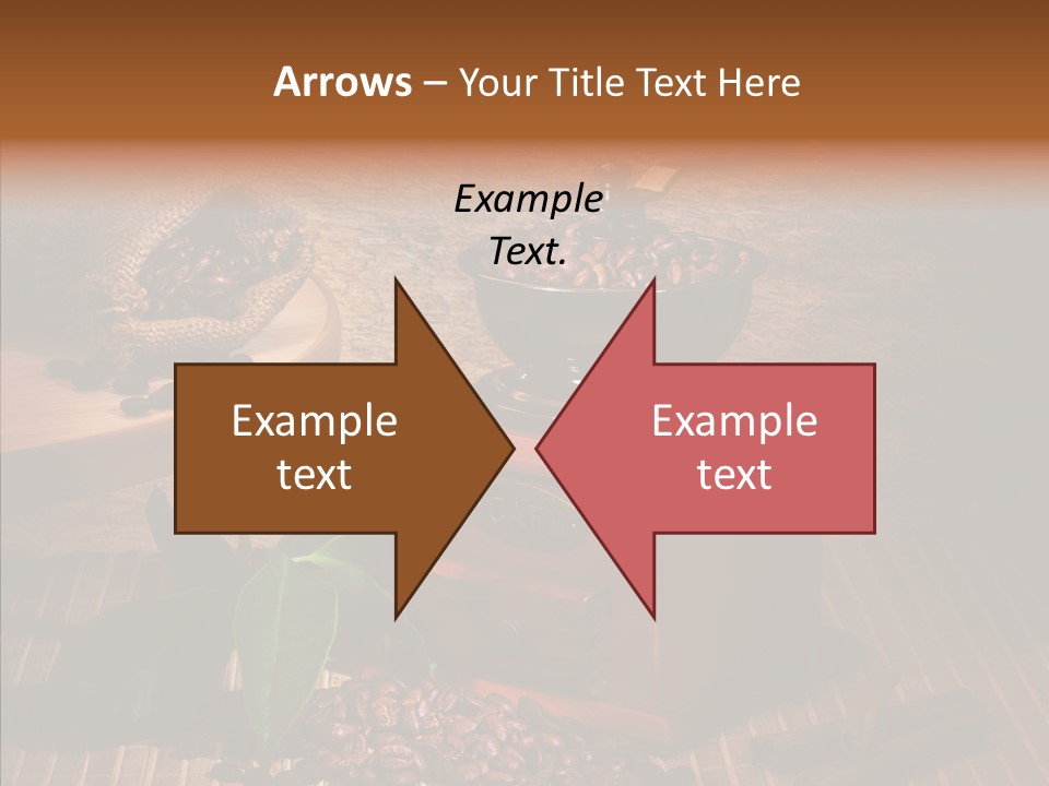 Collage Beverage Grinder PowerPoint Template
