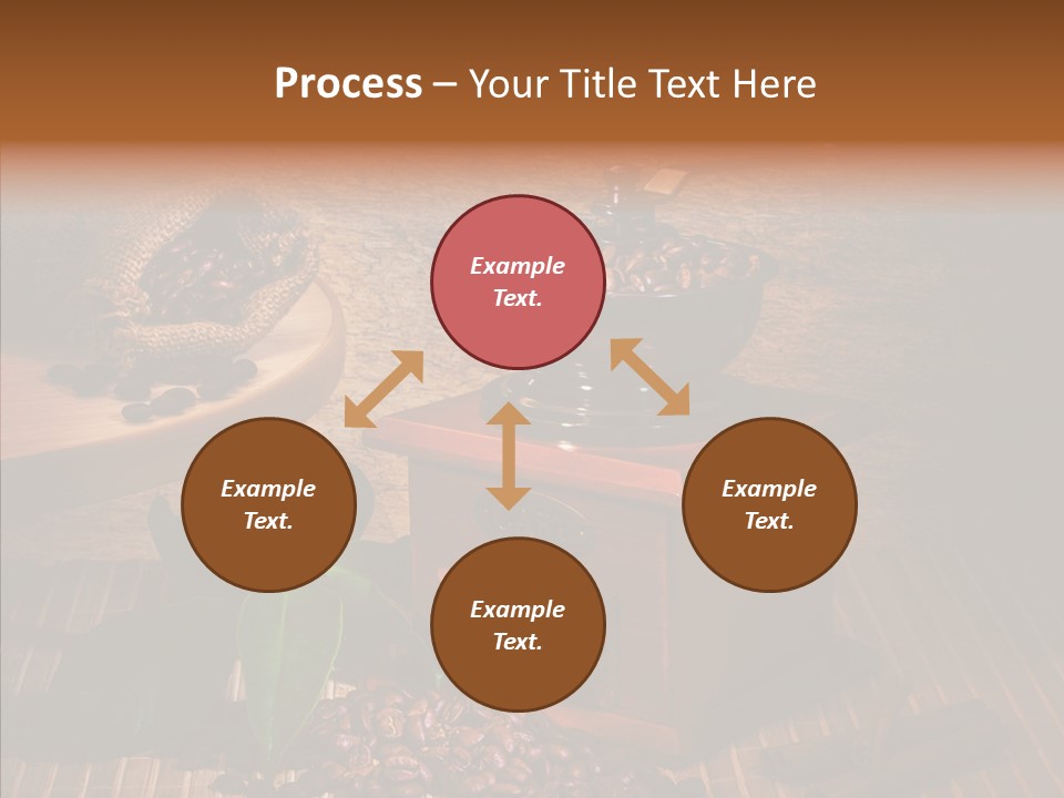 Collage Beverage Grinder PowerPoint Template