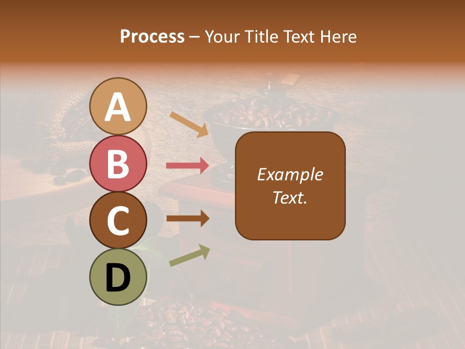 Collage Beverage Grinder PowerPoint Template