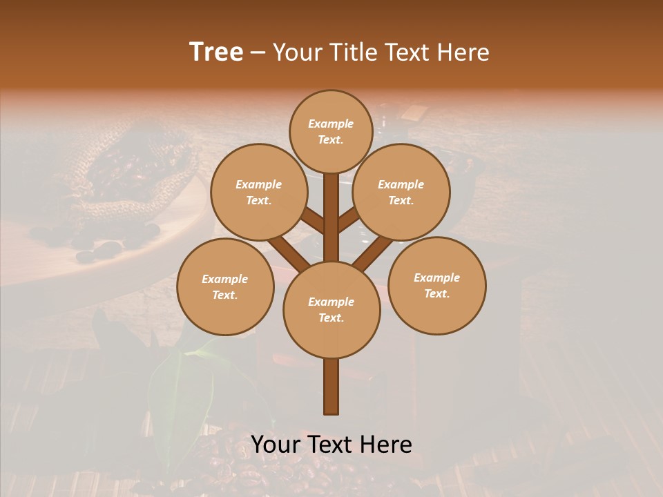 Collage Beverage Grinder PowerPoint Template