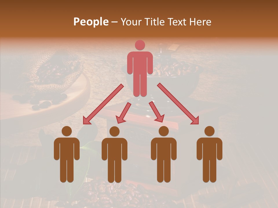 Collage Beverage Grinder PowerPoint Template