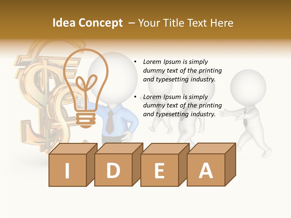 Best Symbol Man PowerPoint Template