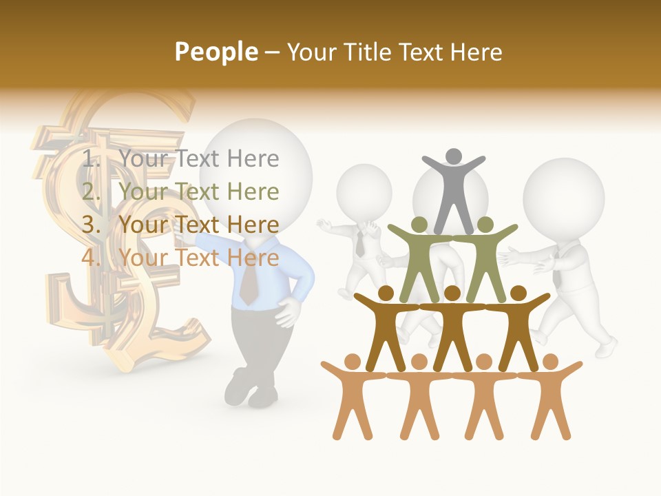 Best Symbol Man PowerPoint Template