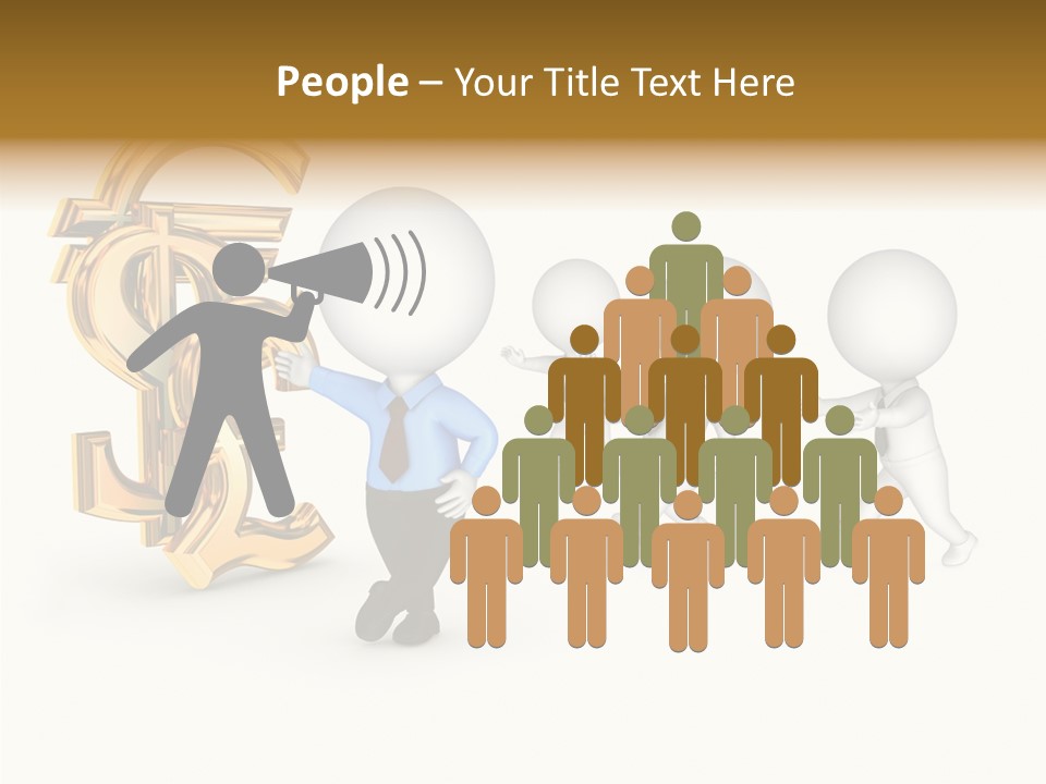 Best Symbol Man PowerPoint Template