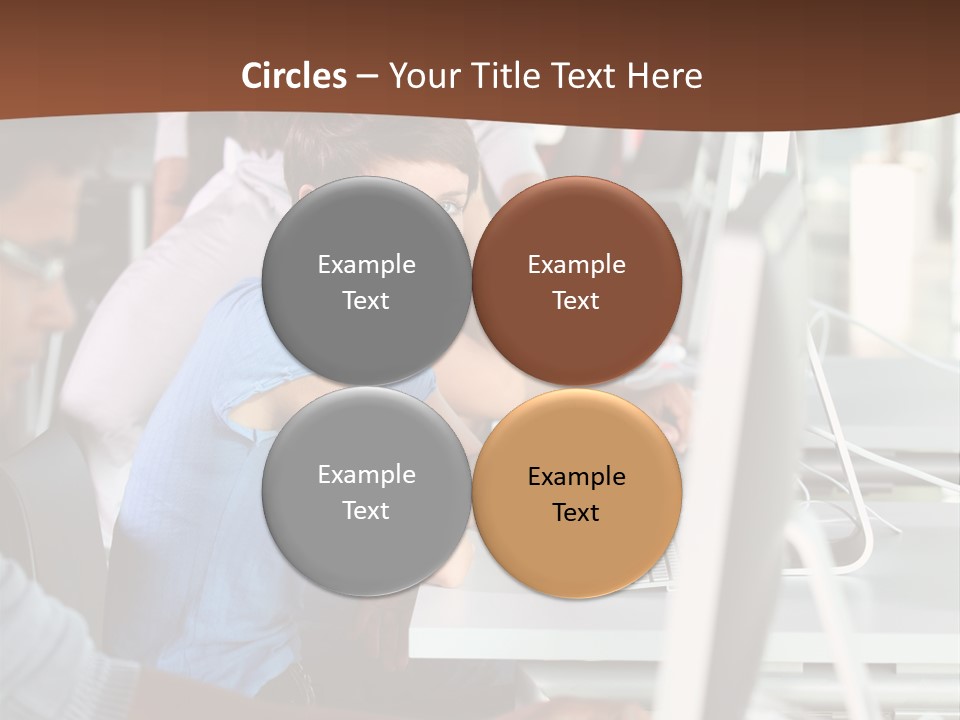 Students Business  People PowerPoint Template