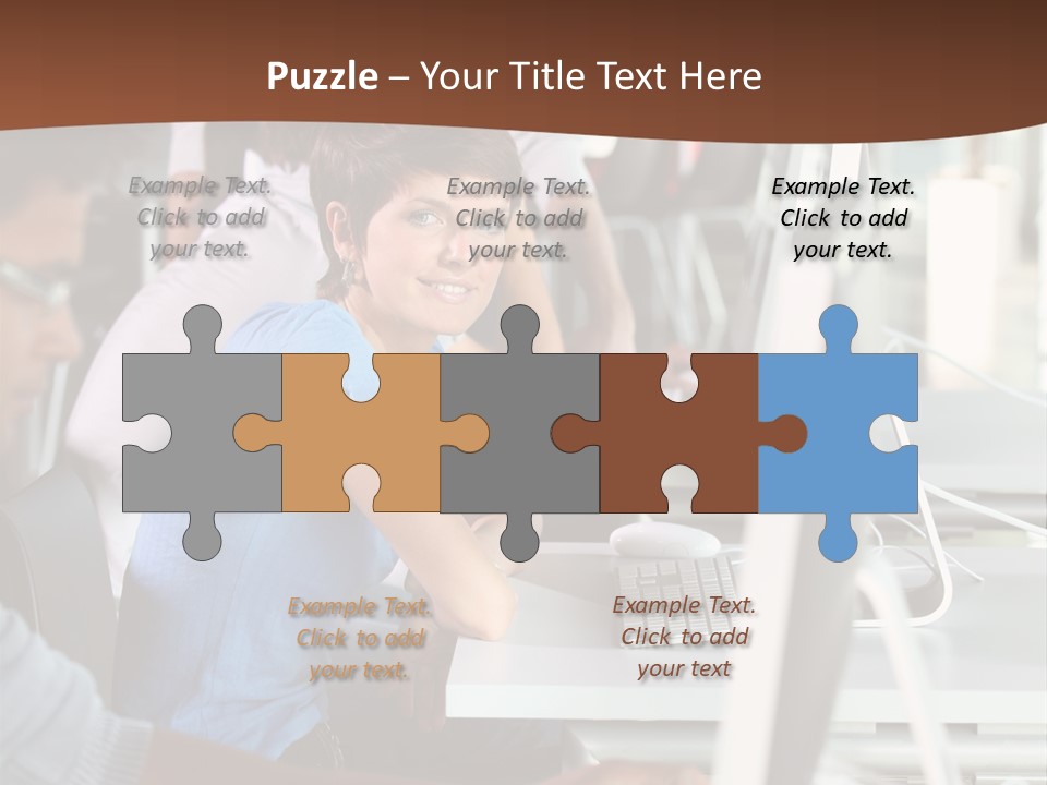 Students Business  People PowerPoint Template