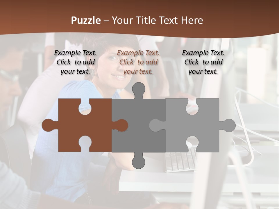 Students Business  People PowerPoint Template