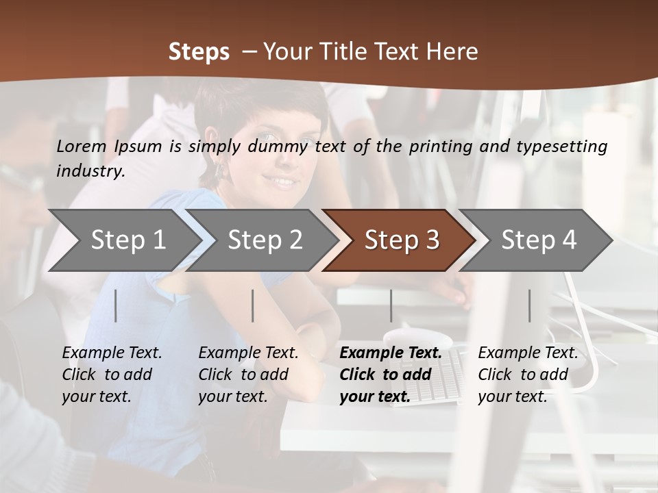 Students Business  People PowerPoint Template