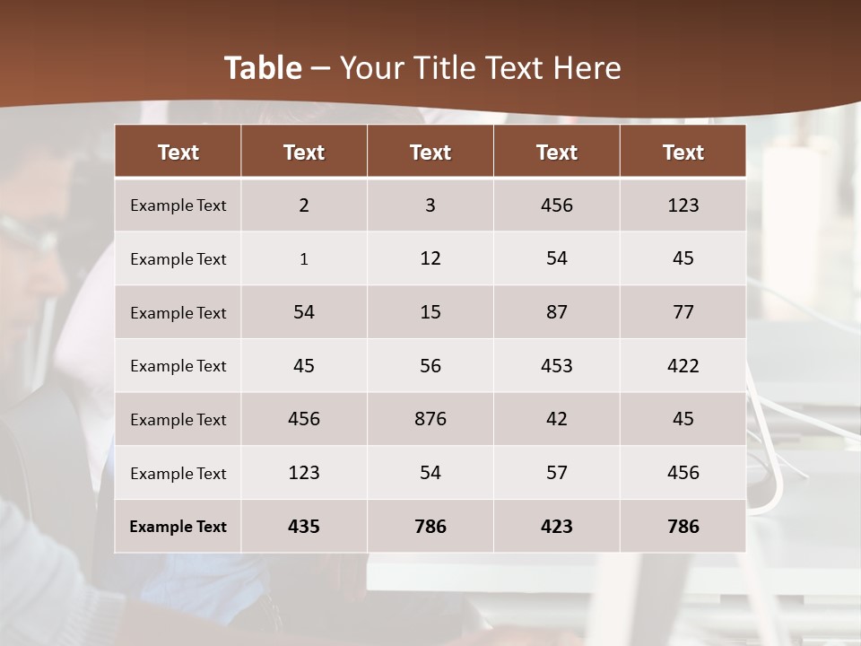 Students Business  People PowerPoint Template