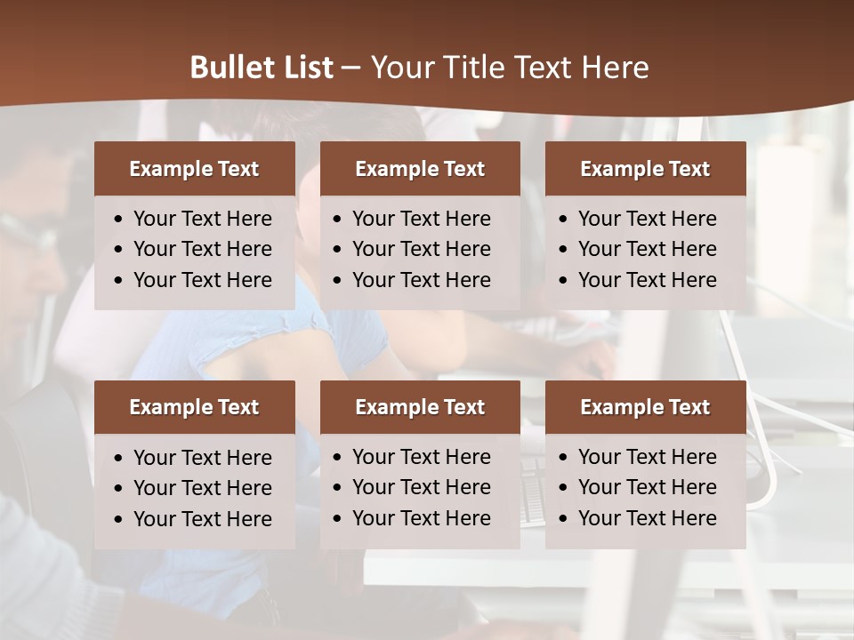 Students Business  People PowerPoint Template