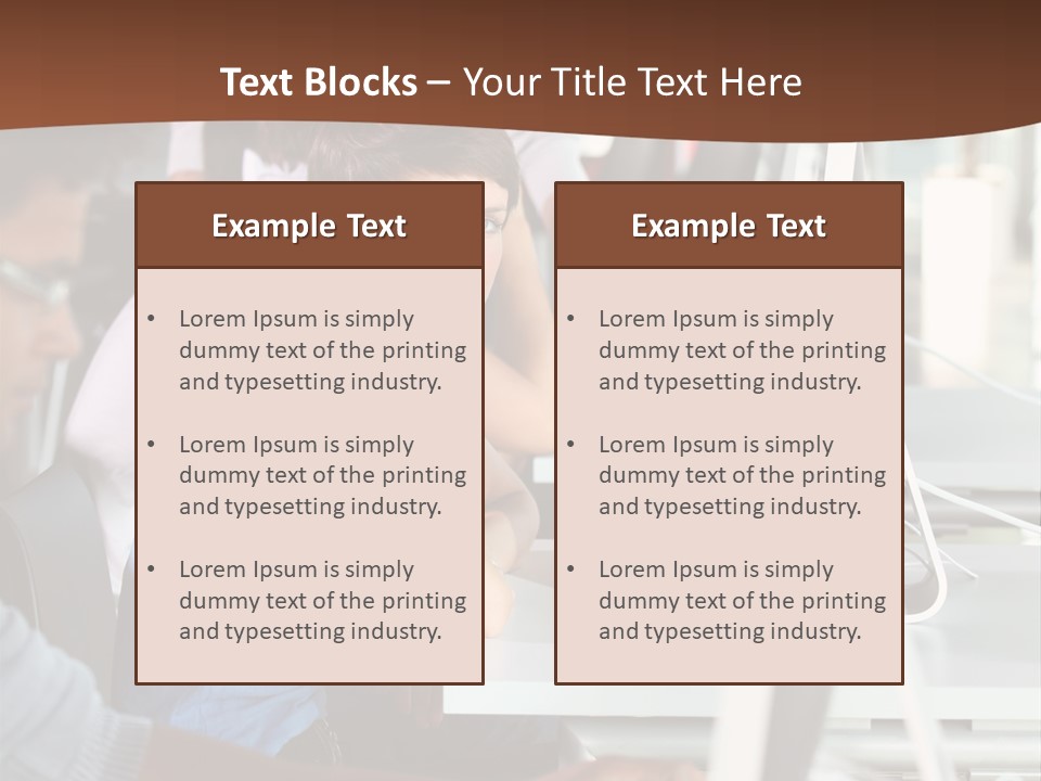 Students Business  People PowerPoint Template