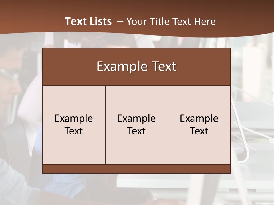 Students Business  People PowerPoint Template