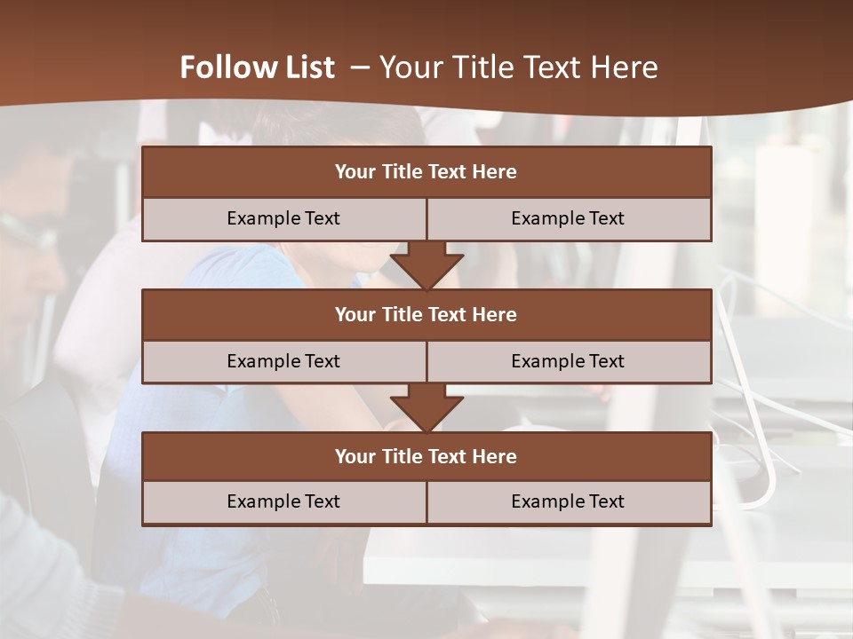 Students Business  People PowerPoint Template