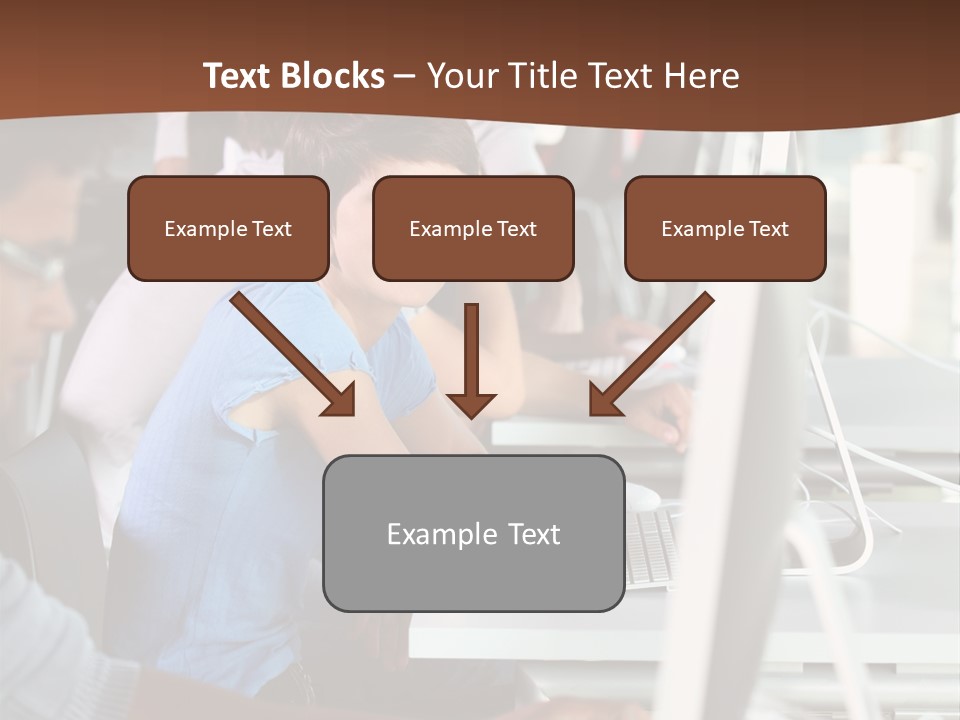 Students Business  People PowerPoint Template