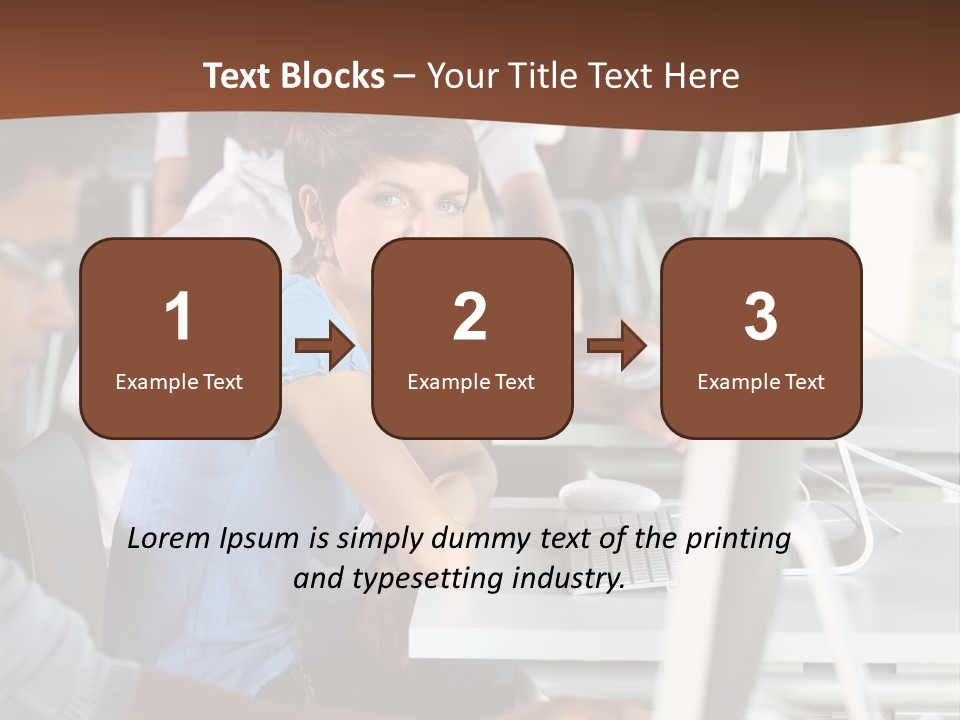 Students Business  People PowerPoint Template