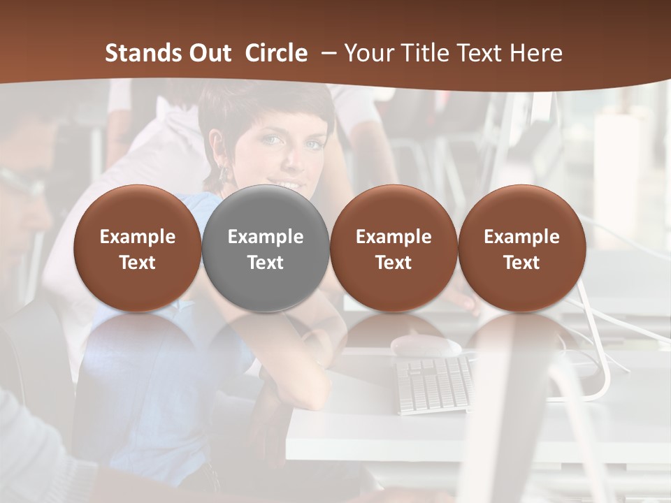 Students Business  People PowerPoint Template