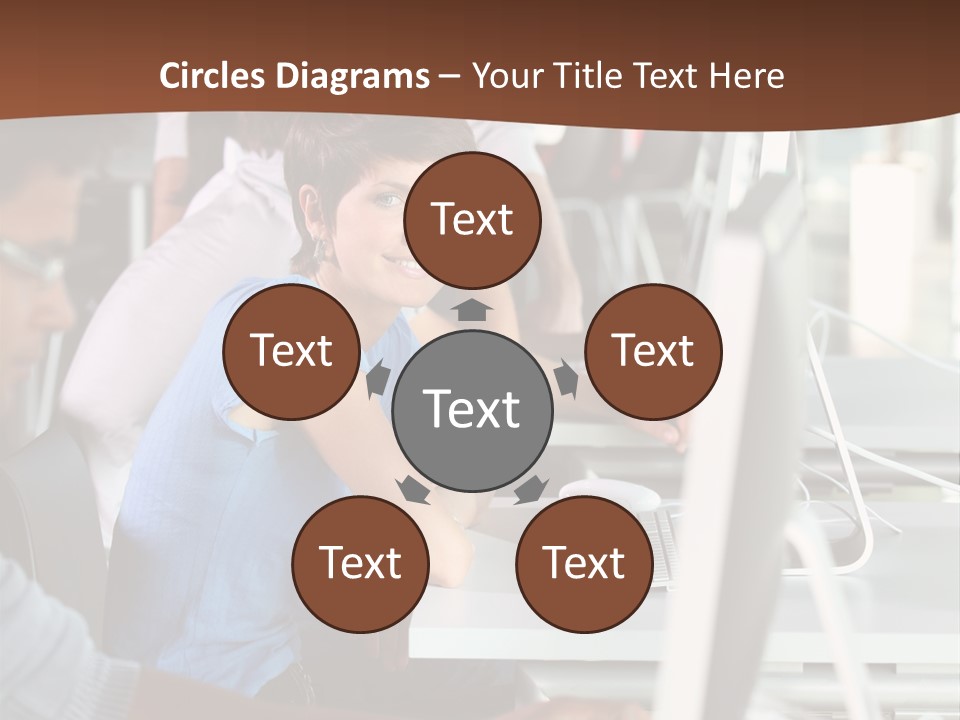 Students Business  People PowerPoint Template