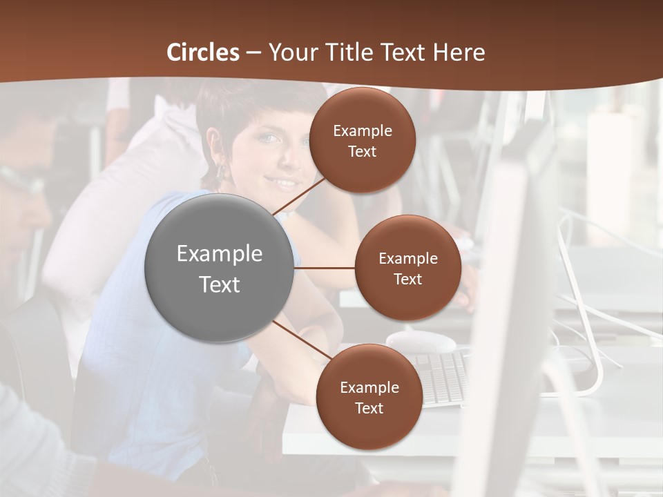 Students Business  People PowerPoint Template