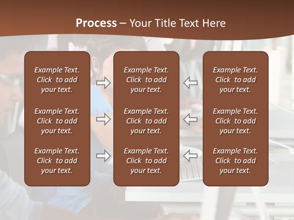 Students Business  People PowerPoint Template