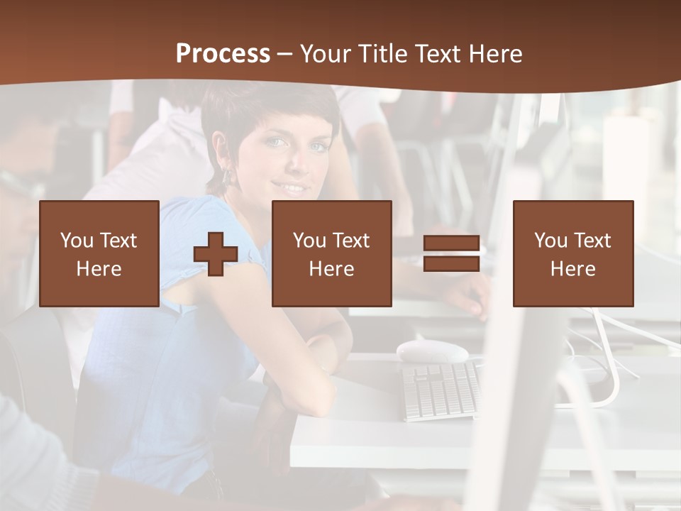 Students Business  People PowerPoint Template