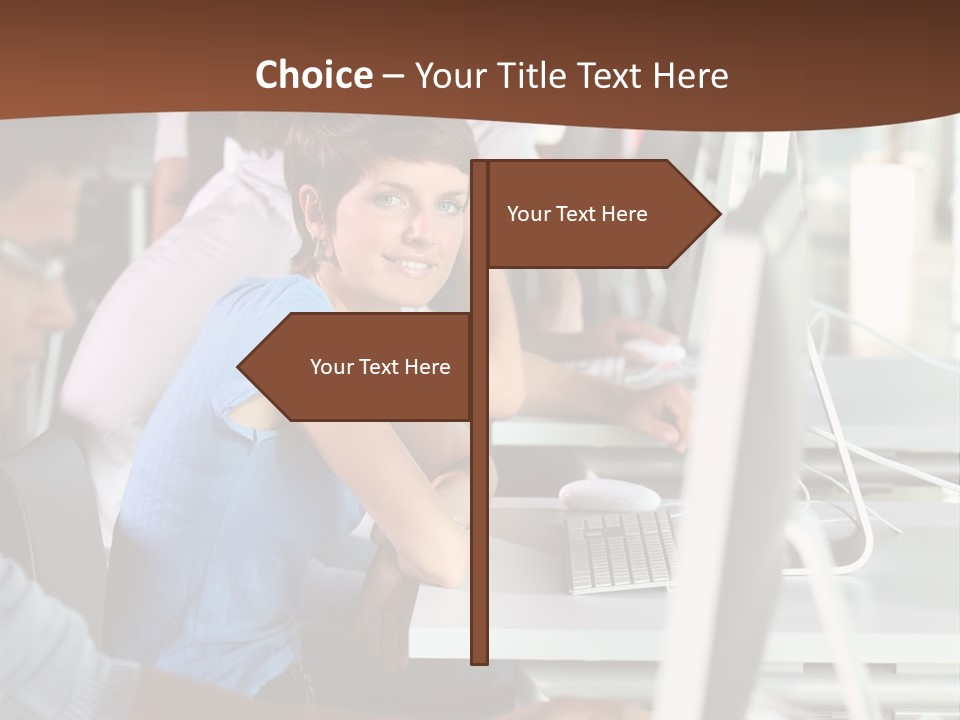 Students Business  People PowerPoint Template