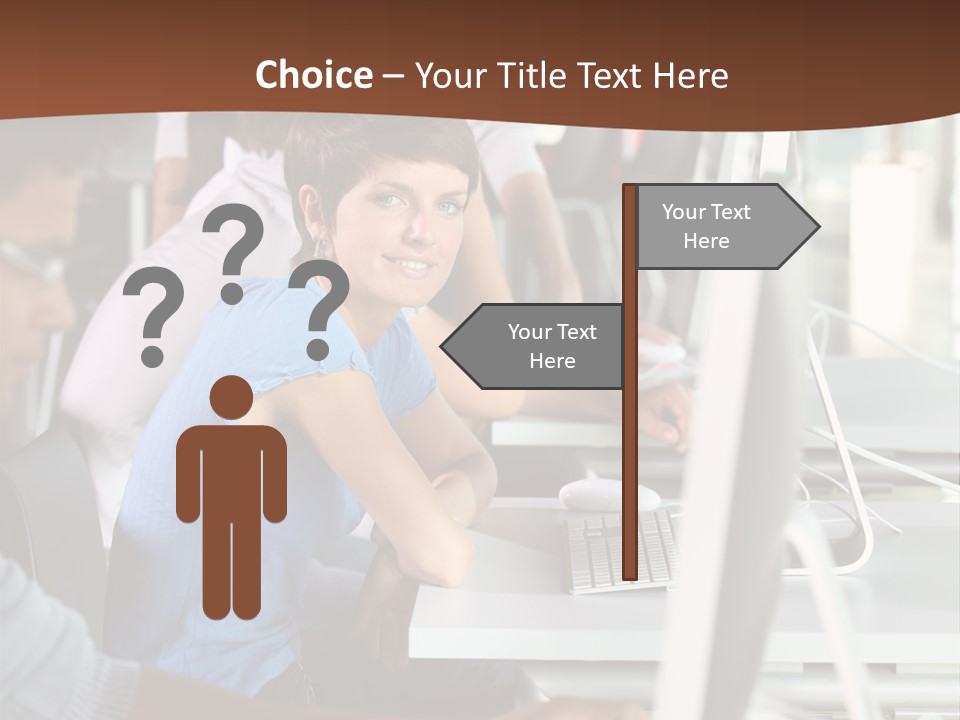 Students Business  People PowerPoint Template