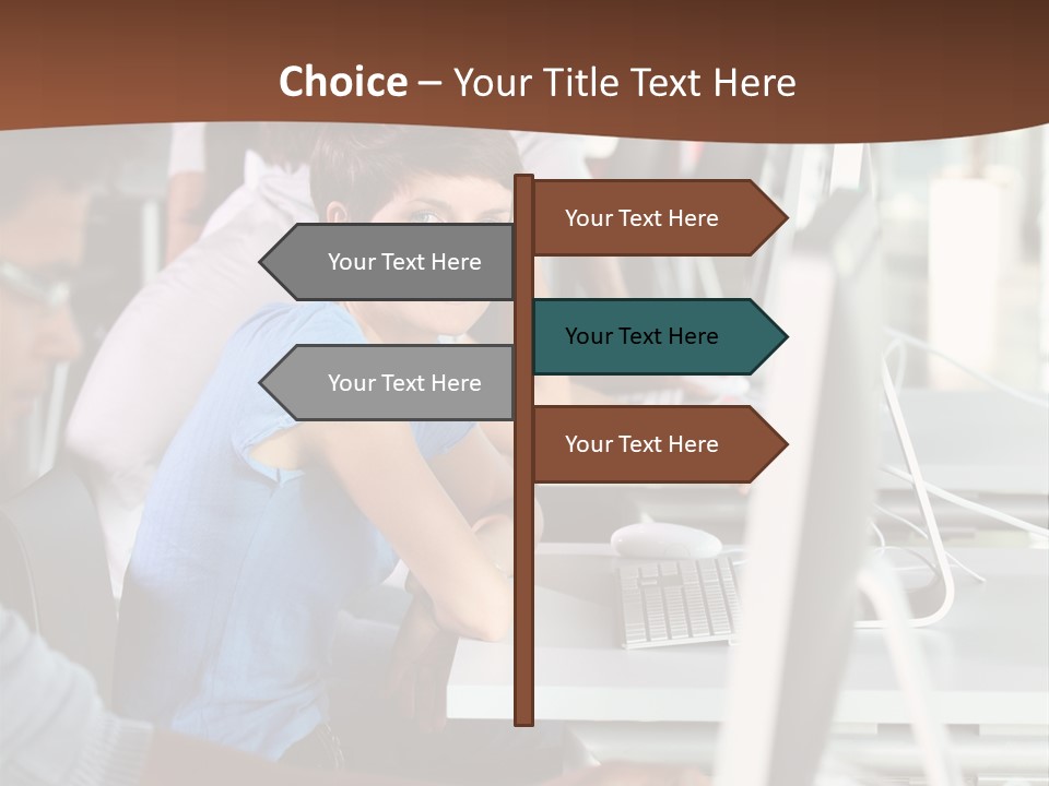 Students Business  People PowerPoint Template